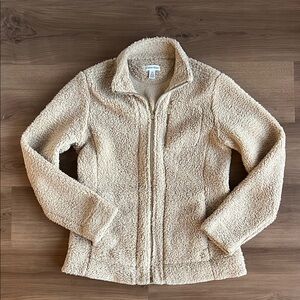 Women's Tan Teddy Jacket